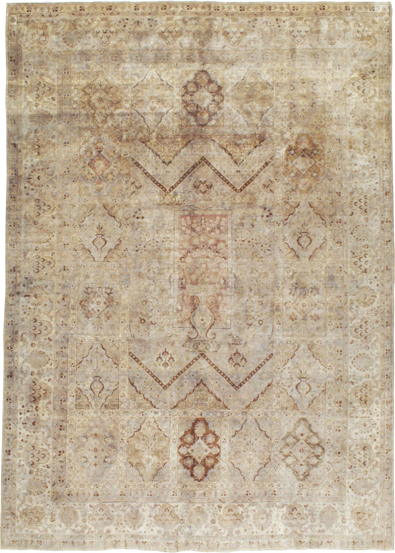 Antique Persian Tabriz Carpet, No.23550 - Gss