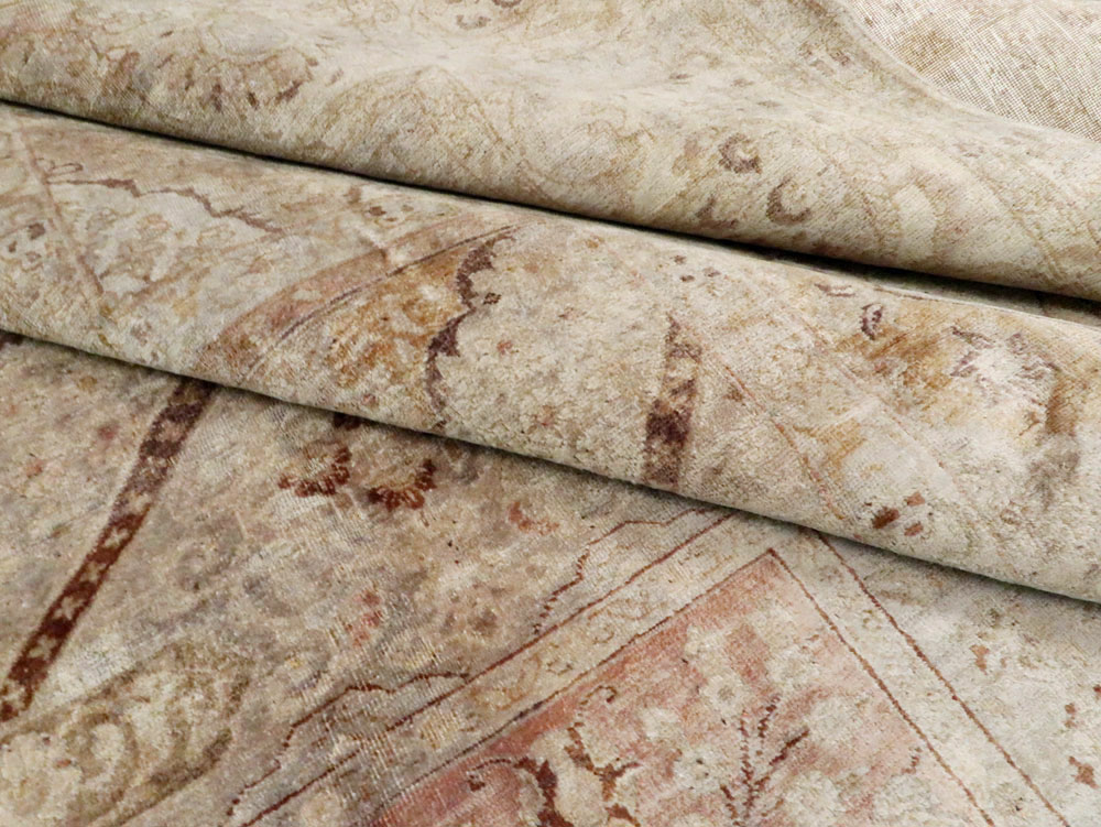 Antique Persian Tabriz Carpet, No.23550 - Gss