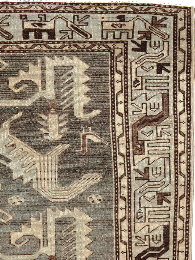 Vintage Persian Malayer Rug, No.23552 - Gss