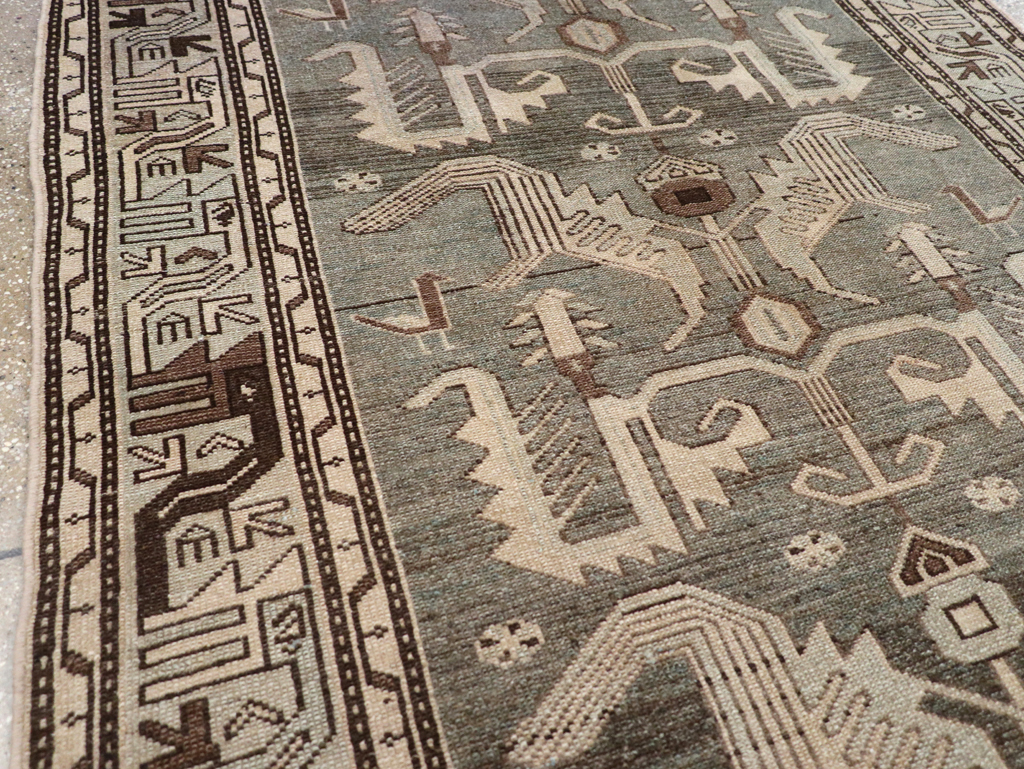 Vintage Persian Malayer Rug, No.23552 - Gss