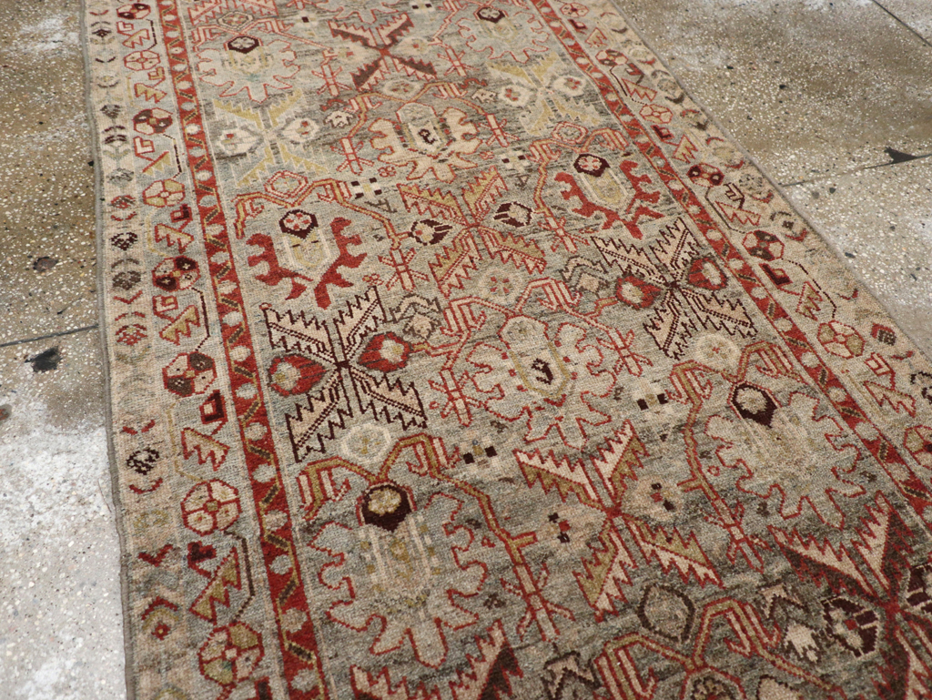 Vintage Persian Malayer Runner, No.23554 - Gss