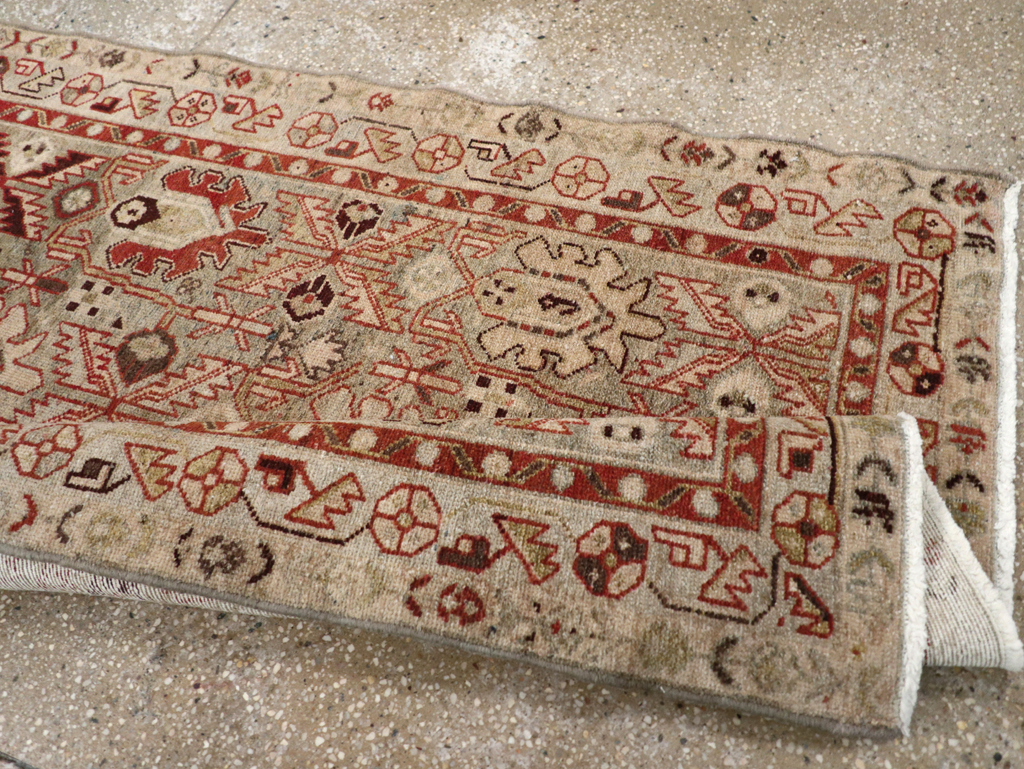 Vintage Persian Malayer Runner, No.23554 - Gss