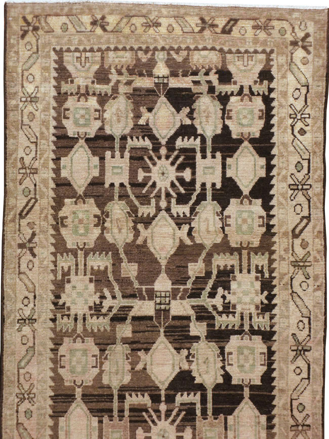 Vintage Persian Malayer Runner, No.23560 - Gss