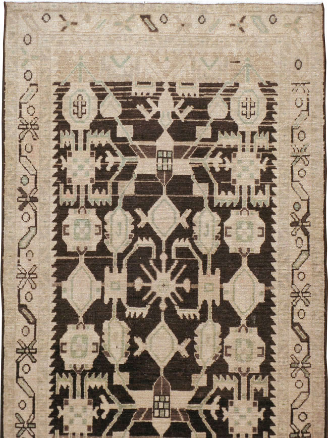 Vintage Persian Malayer Runner, No.23560 - Gss