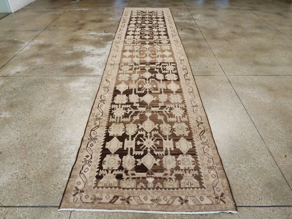 Vintage Persian Malayer Runner, No.23560 - Gss