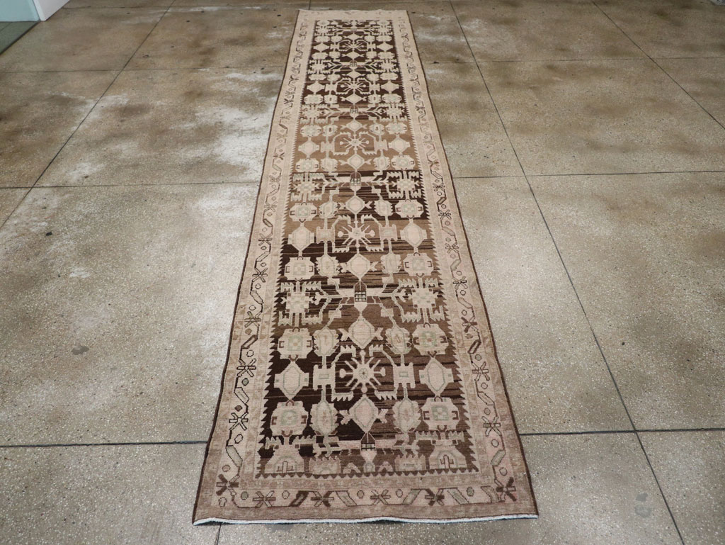 Vintage Persian Malayer Runner, No.23560 - Gss