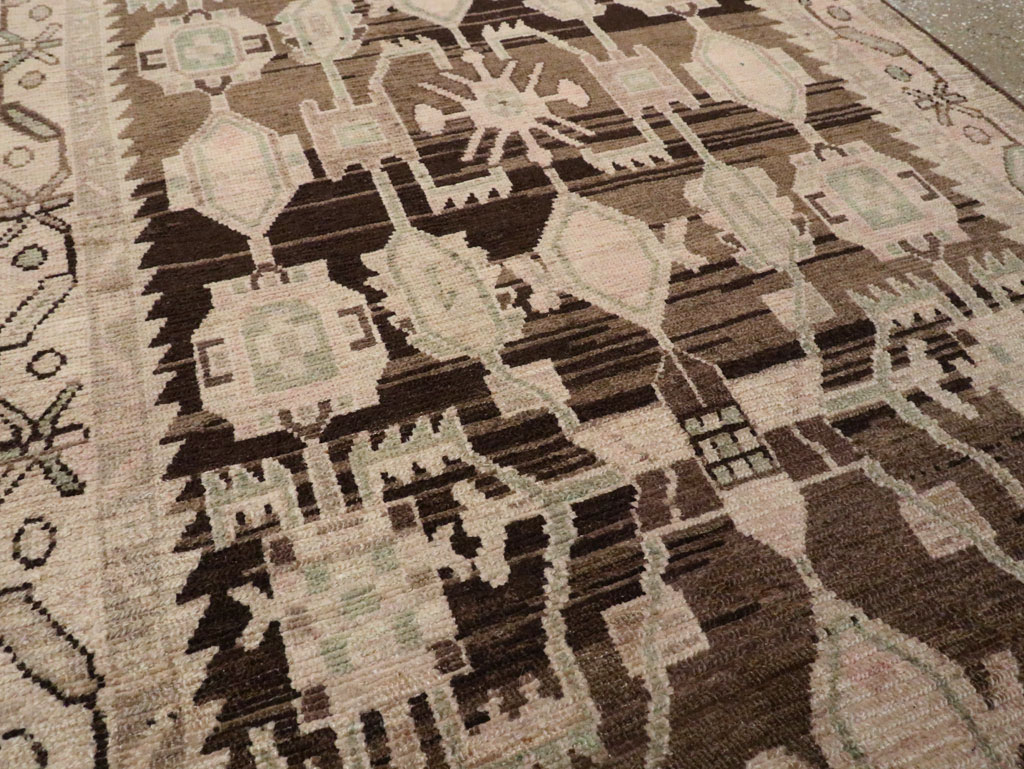 Vintage Persian Malayer Runner, No.23560 - Gss