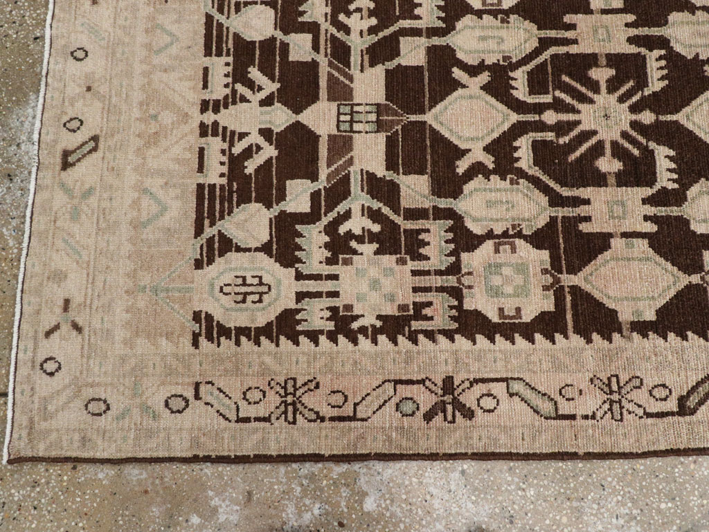 Vintage Persian Malayer Runner, No.23560 - Gss