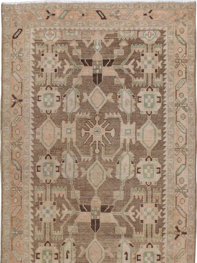 Vintage Persian Malayer Runner, No.23561 - Gss