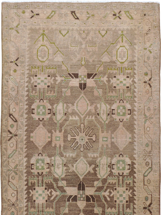 Vintage Persian Malayer Runner, No.23561 - Gss