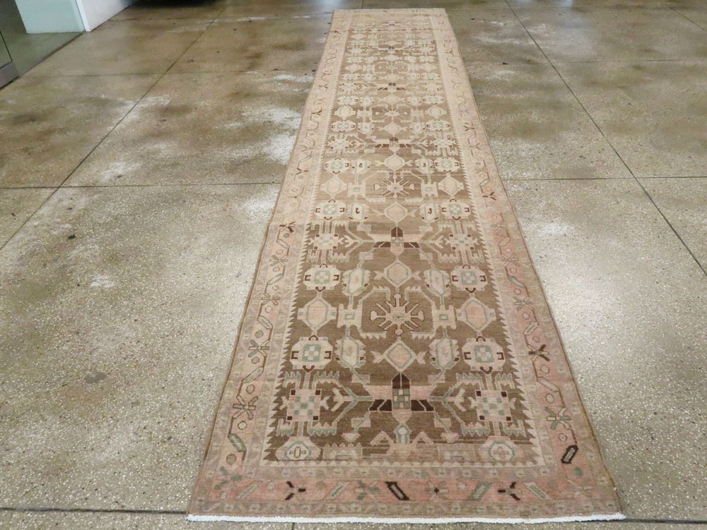 Vintage Persian Malayer Runner, No.23561 - Gss