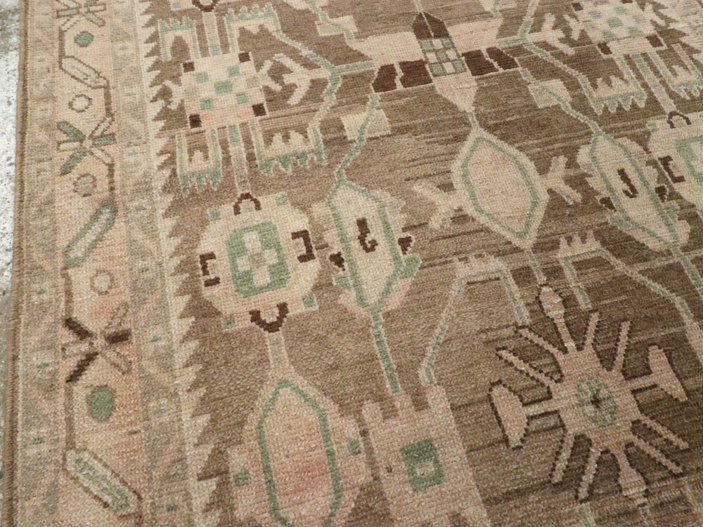 Vintage Persian Malayer Runner, No.23561 - Gss