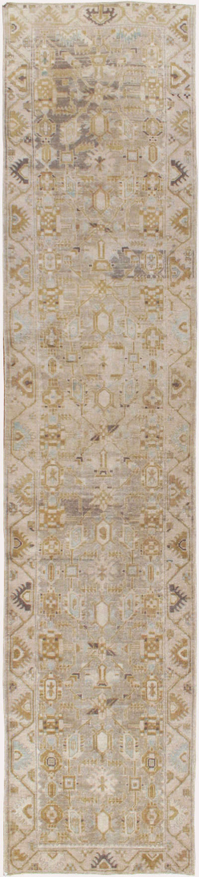 Vintage Persian Malayer Runner, No.23563 - Gss