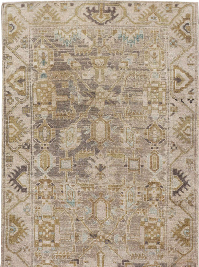 Vintage Persian Malayer Runner, No.23563 - Gss