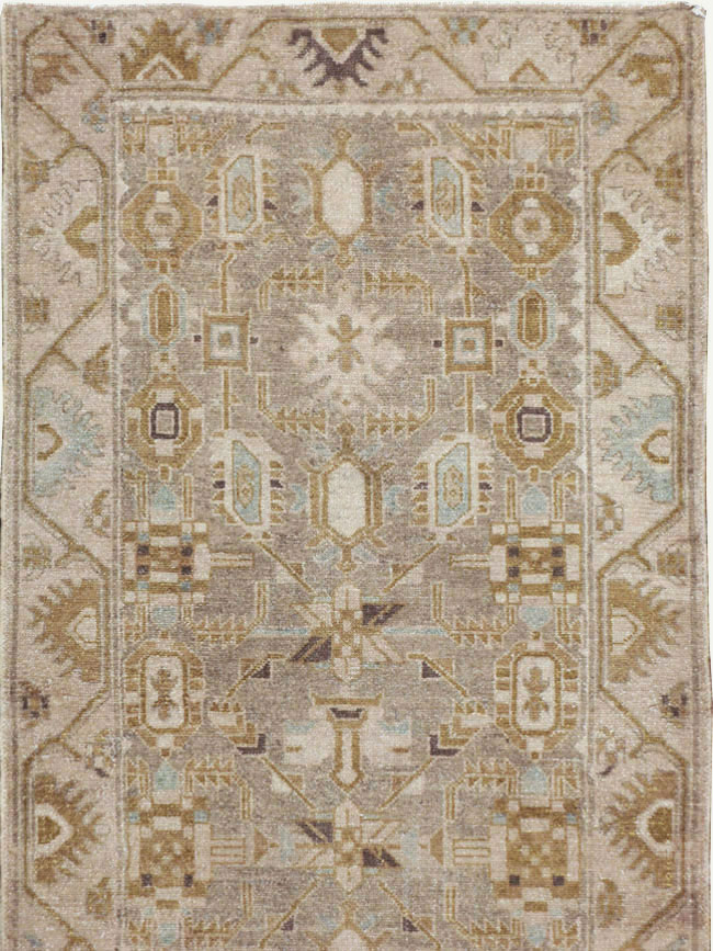 Vintage Persian Malayer Runner, No.23563 - Gss