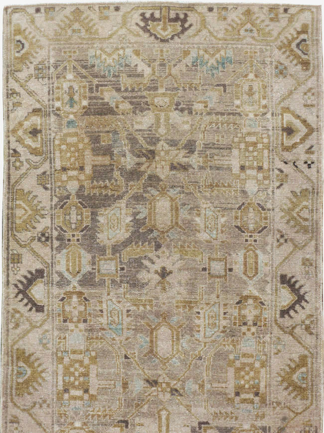 Vintage Persian Malayer Runner, No.23563 - Gss