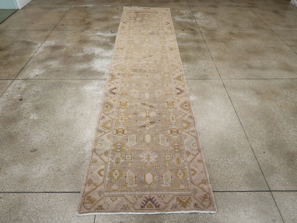Vintage Persian Malayer Runner, No.23563 - Gss