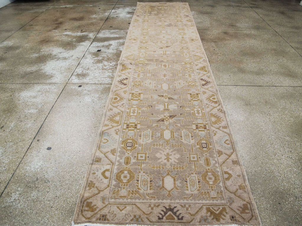 Vintage Persian Malayer Runner, No.23563 - Gss