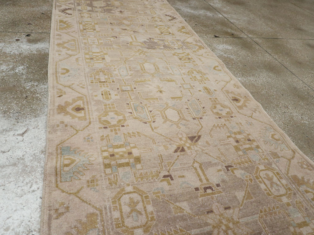 Vintage Persian Malayer Runner, No.23563 - Gss