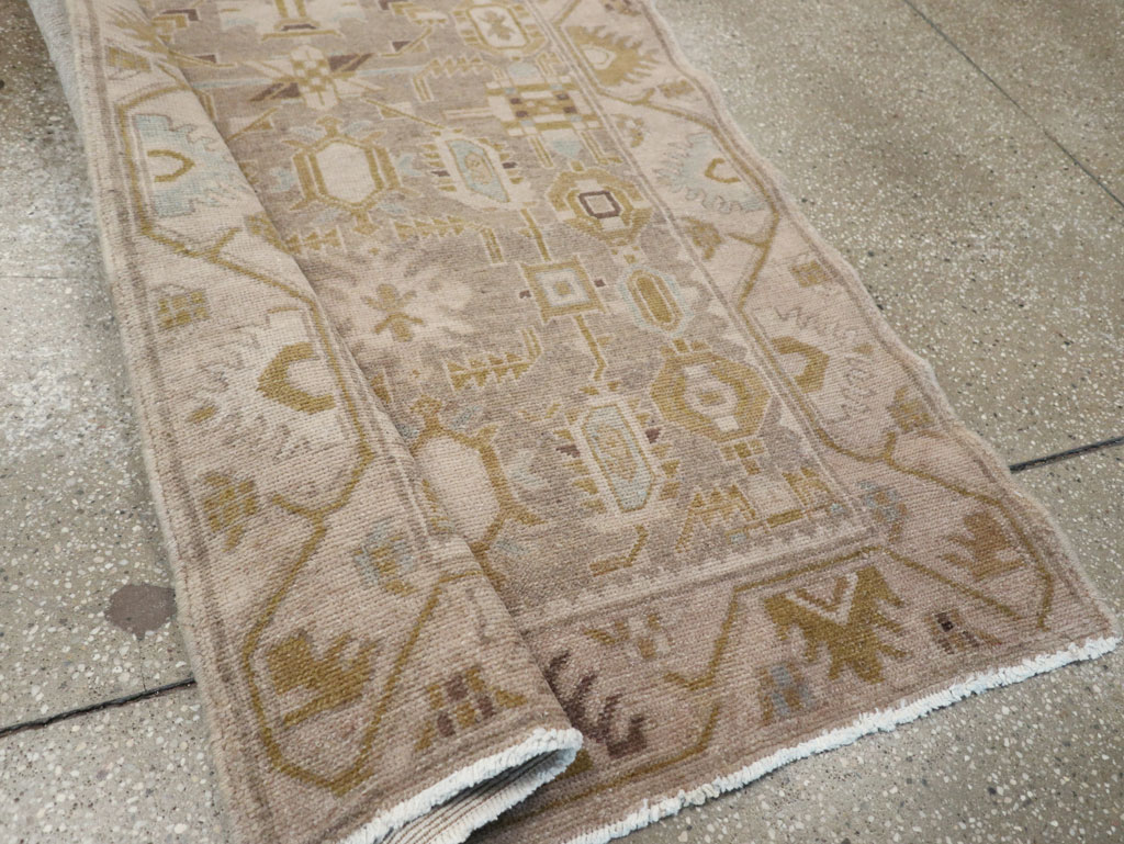 Vintage Persian Malayer Runner, No.23563 - Gss