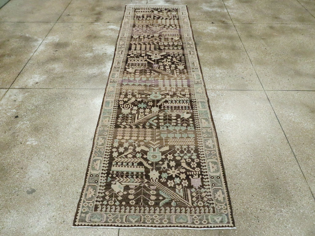Vintage Persian Malayer Runner, No.23564 - Gss