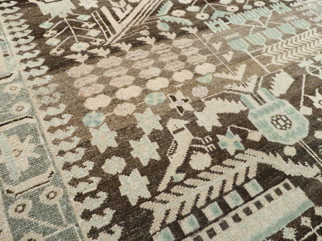 Vintage Persian Malayer Runner, No.23564 - Gss