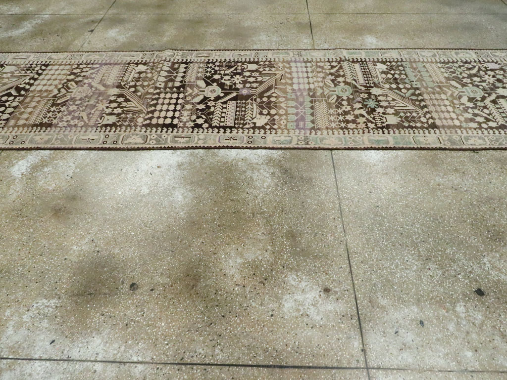 Vintage Persian Malayer Runner, No.23564 - Gss