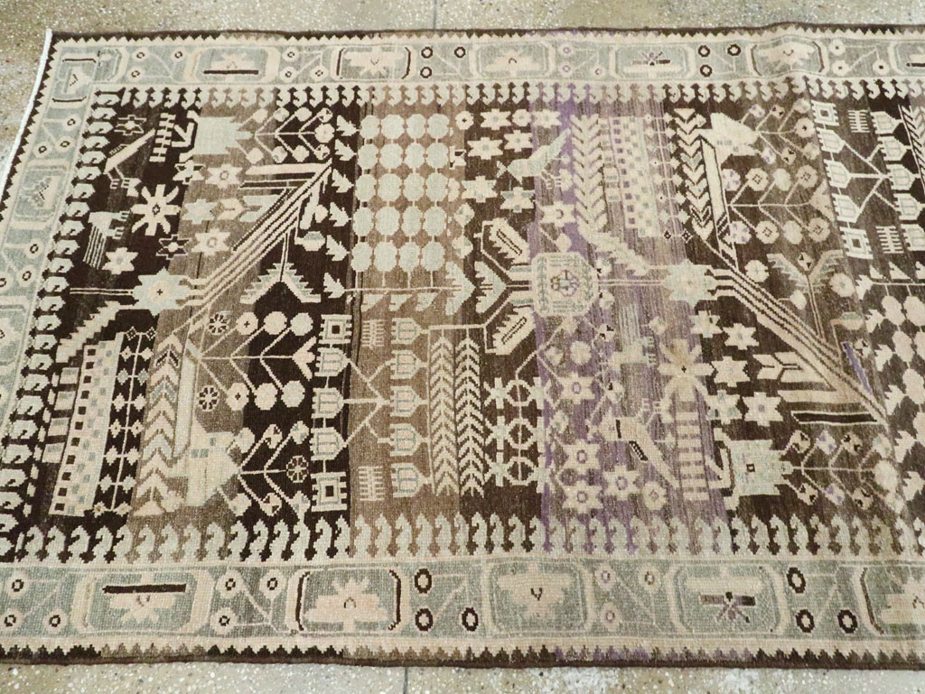 Vintage Persian Malayer Runner, No.23564 - Gss
