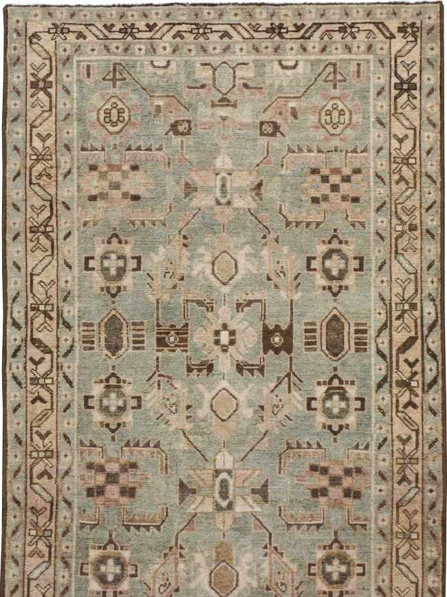 Vintage Persian Malayer Runner, No.23565 - Gss