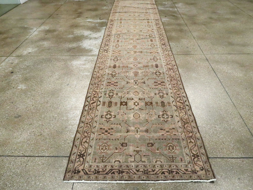 Vintage Persian Malayer Runner, No.23565 - Gss