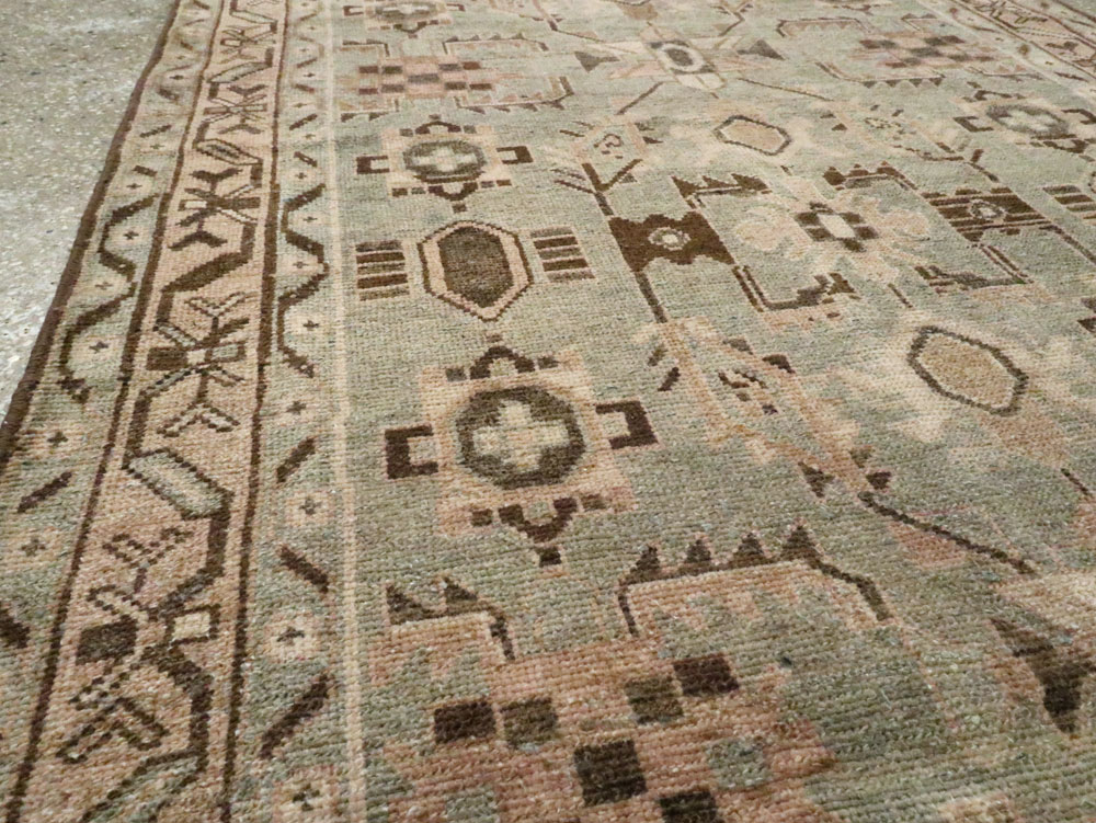 Vintage Persian Malayer Runner, No.23565 - Gss