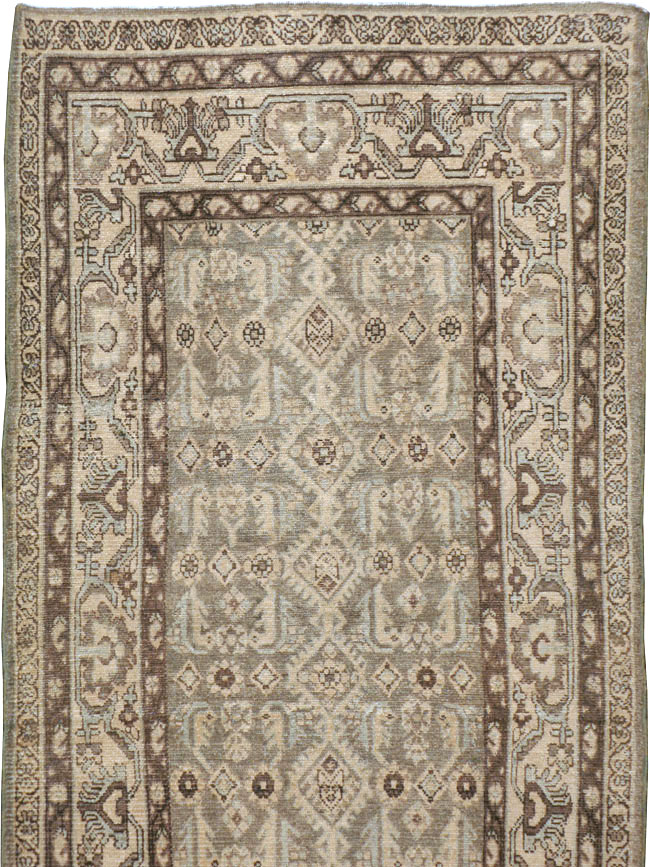 Vintage Persian Malayer Runner, No.23569 - Gss