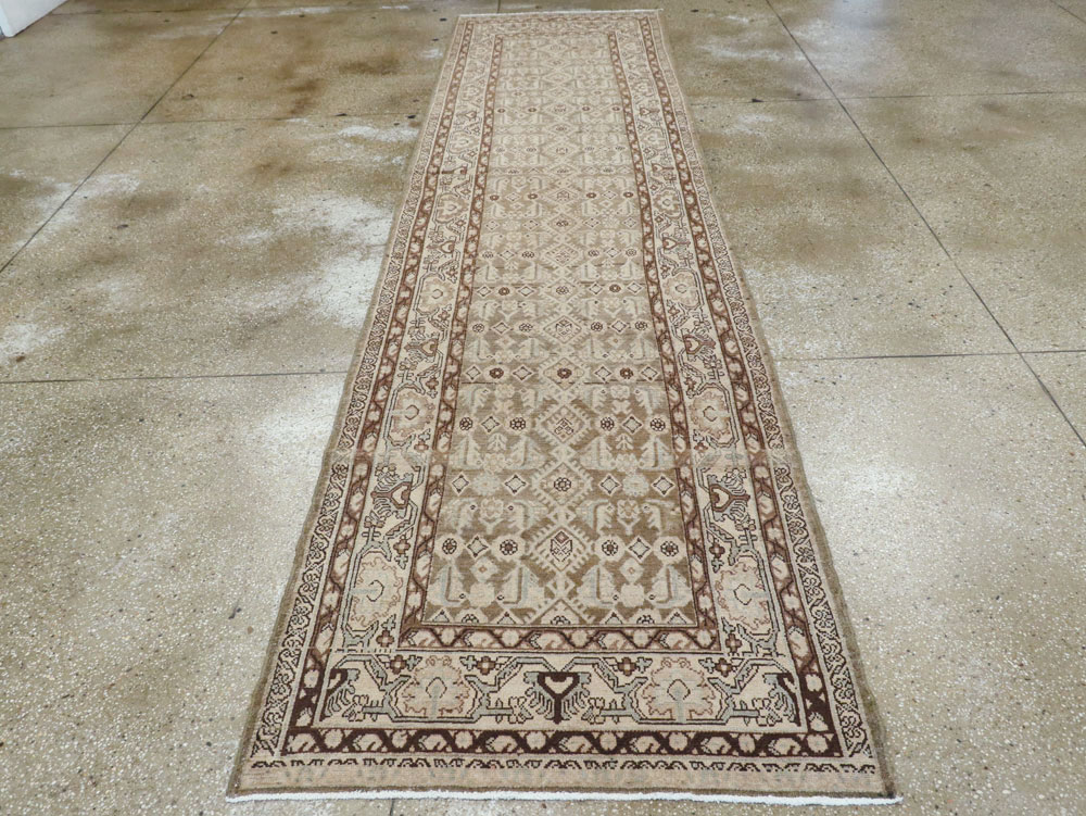 Vintage Persian Malayer Runner, No.23569 - Gss