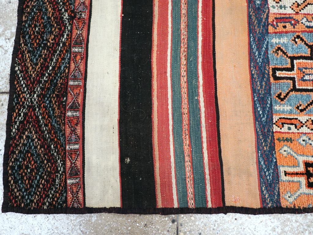Vintage Persian Flat-weave Kilim, No.23578 - Gss