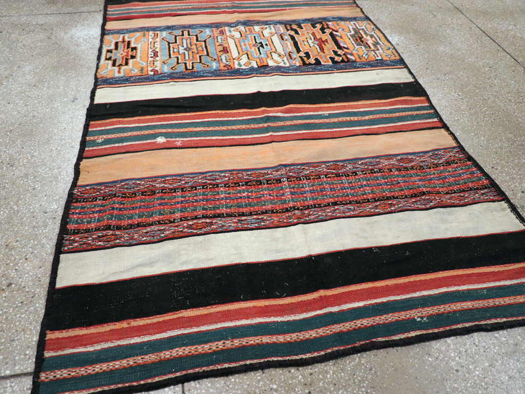 Vintage Persian Flat-weave Kilim, No.23578 - Gss