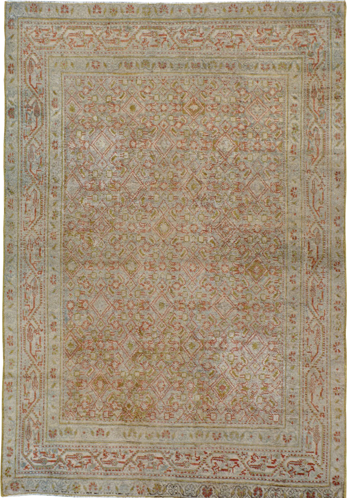 Vintage Persian Malayer Rug, No.23579 - Gss