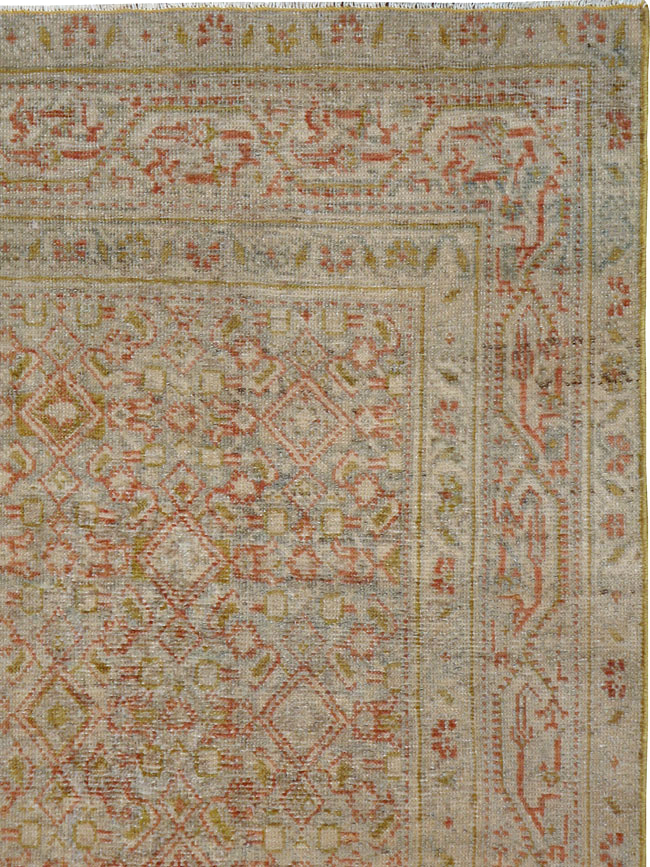 Vintage Persian Malayer Rug, No.23579 - Gss