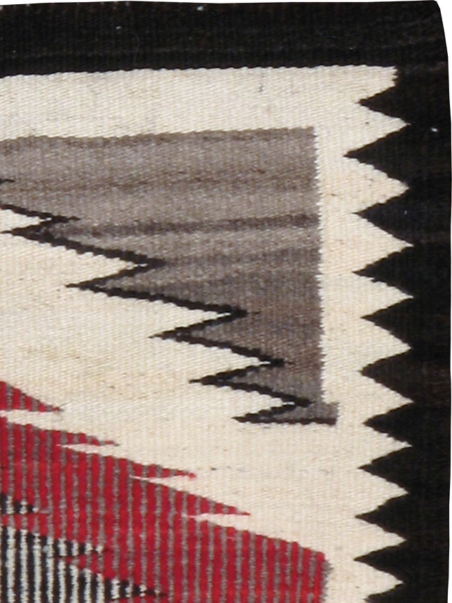 Vintage American Navajo Rug, No.23585 - Gss