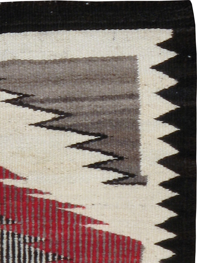Vintage American Navajo Rug, No.23585 - Gss