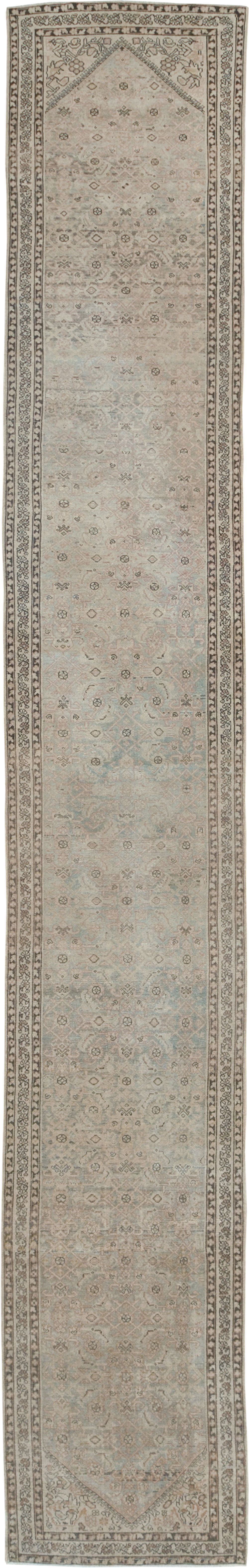Vintage Persian Malayer Runner (Pair: 1 of 2), No.23592 - Gss