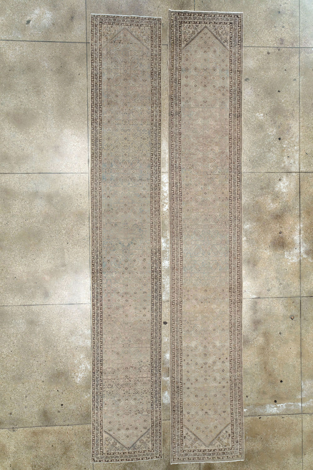 Vintage Persian Malayer Runner (Pair: 1 of 2), No.23592 - Gss