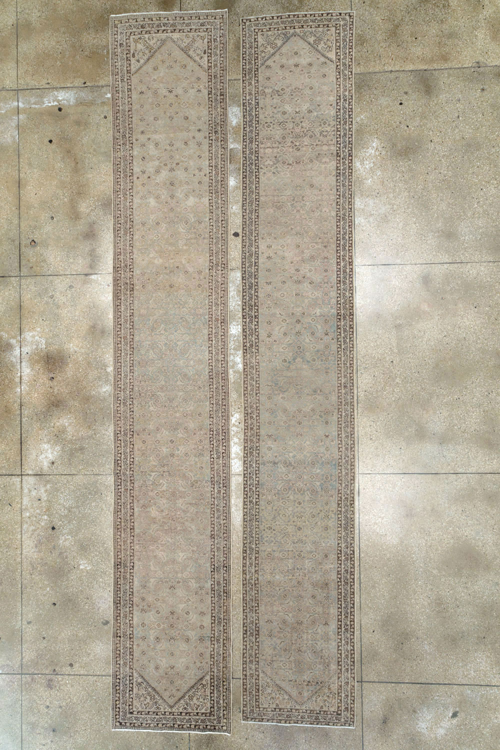 Vintage Persian Malayer Runner (Pair: 1 of 2), No.23592 - Gss