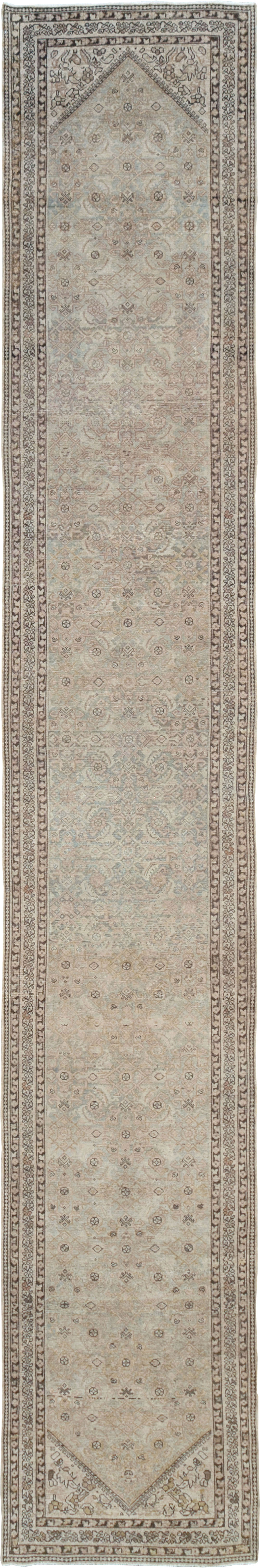 Vintage Persian Malayer Runner (Pair: 2 of 2), No.23593 - Gss