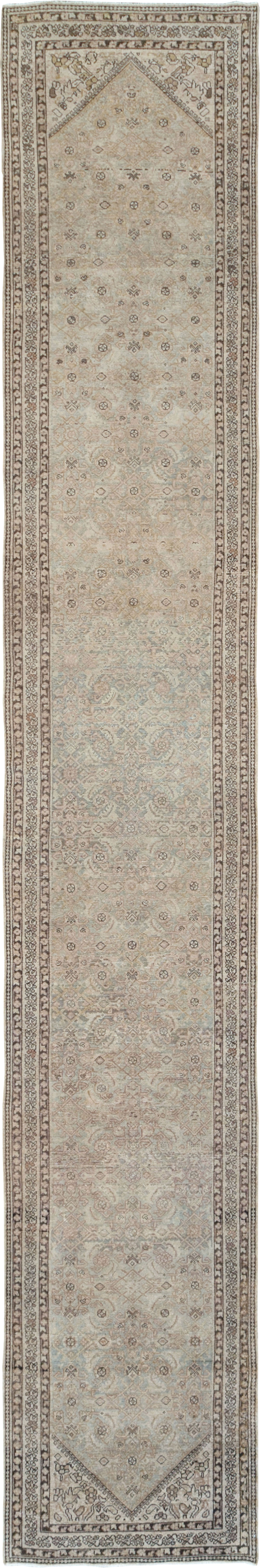 Vintage Persian Malayer Runner (Pair: 2 of 2), No.23593 - Gss