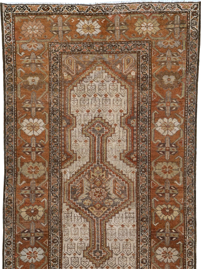 Vintage Persian Malayer Runner, No.23594 - Gss