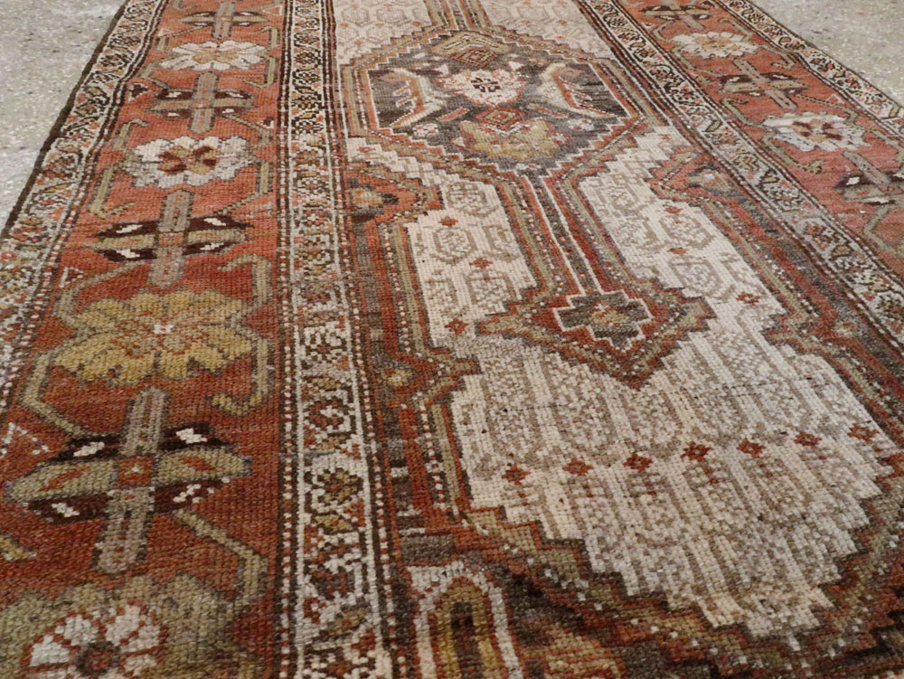 Vintage Persian Malayer Runner, No.23594 - Gss