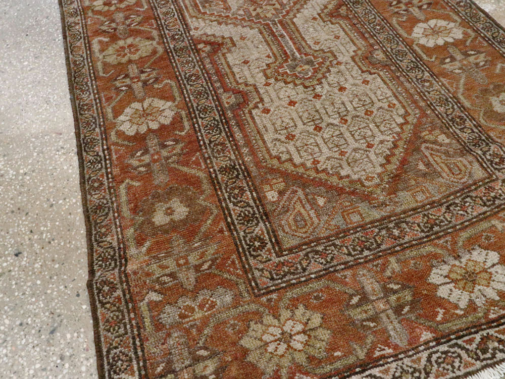 Vintage Persian Malayer Runner, No.23594 - Gss