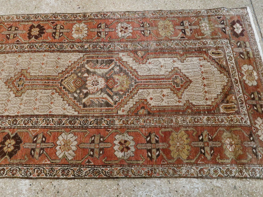 Vintage Persian Malayer Runner, No.23594 - Gss