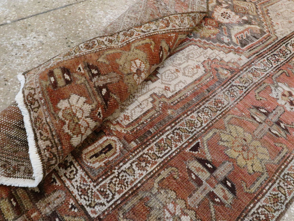 Vintage Persian Malayer Runner, No.23594 - Gss