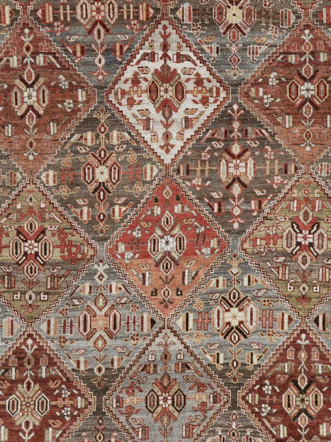 Antique Persian Afshar Carpet, No.23602 - Gss